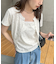 【umm.】小花柄パターンメッシュアンサンブル