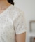 【umm.】小花柄パターンメッシュアンサンブル