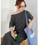 【2WAY仕様/低身長サイズあり】ワンショル半袖カットワンピース