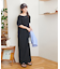 【2WAY仕様/低身長サイズあり】ワンショル半袖カットワンピース