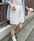 【umm.】フリルレースショートパンツ