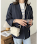 メッシュ編みミニショルダーバッグ