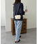 メッシュ編みミニショルダーバッグ