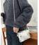 メッシュ編みミニショルダーバッグ