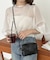 メッシュ編みミニショルダーバッグ