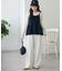 【新色追加/サイズ展開あり/春夏素材】ライトオンス裏毛センタープレスワイドパンツ