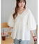 前後2way袖バルーンブラウス
