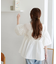 前後2way袖バルーンブラウス