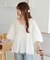 前後2way袖バルーンブラウス