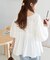 前後2way袖バルーンブラウス