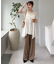 ベロア5分袖Tシャツ