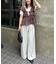 ベロア5分袖Tシャツ