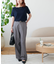 ベロア5分袖Tシャツ