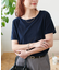 ベロア5分袖Tシャツ