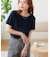 ベロア5分袖Tシャツ