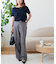 ベロア5分袖Tシャツ