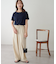 ベロア5分袖Tシャツ