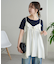ベロア5分袖Tシャツ