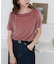 ベロア5分袖Tシャツ
