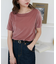 ベロア5分袖Tシャツ