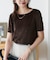 ベロア5分袖Tシャツ