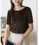 ベロア5分袖Tシャツ