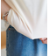 ベロア5分袖Tシャツ