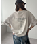 【ユニセックス】スプレー加工コーポレートグラフィックTシャツ