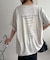 【ユニセックス】スプレー加工コーポレートグラフィックTシャツ