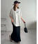 【ユニセックス】スプレー加工コーポレートグラフィックTシャツ