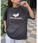 【ユニセックス】スプレー加工コーポレートグラフィックTシャツ