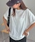 【ユニセックス】ミックスフォントバックグラフィックTシャツ