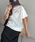 【ユニセックス】ミックスフォントバックグラフィックTシャツ