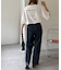 【ユニセックス】ミックスフォントバックグラフィックTシャツ