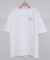 【ユニセックス】ミックスフォントバックグラフィックTシャツ