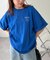 【ユニセックス】ミックスフォントバックグラフィックTシャツ