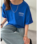 【ユニセックス】ミックスフォントバックグラフィックTシャツ