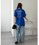 【ユニセックス】ミックスフォントバックグラフィックTシャツ
