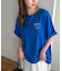 【ユニセックス】ミックスフォントバックグラフィックTシャツ