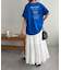 【ユニセックス】ミックスフォントバックグラフィックTシャツ