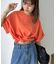 【ユニセックス】ミックスフォントバックグラフィックTシャツ