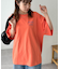 【ユニセックス】ミックスフォントバックグラフィックTシャツ