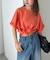 【ユニセックス】ミックスフォントバックグラフィックTシャツ
