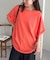 【ユニセックス】ミックスフォントバックグラフィックTシャツ