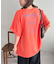 【ユニセックス】ミックスフォントバックグラフィックTシャツ