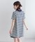 【umm.】ボーダーポロミニワンピース