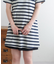 【umm.】ボーダーポロミニワンピース