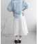 《2サイズ展開!》【umm.】ピンタックレースフレアスカート