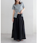《2サイズ展開!》【umm.】ピンタックレースフレアスカート