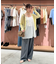【umm.】肩リボンドット柄キャミチュニック
